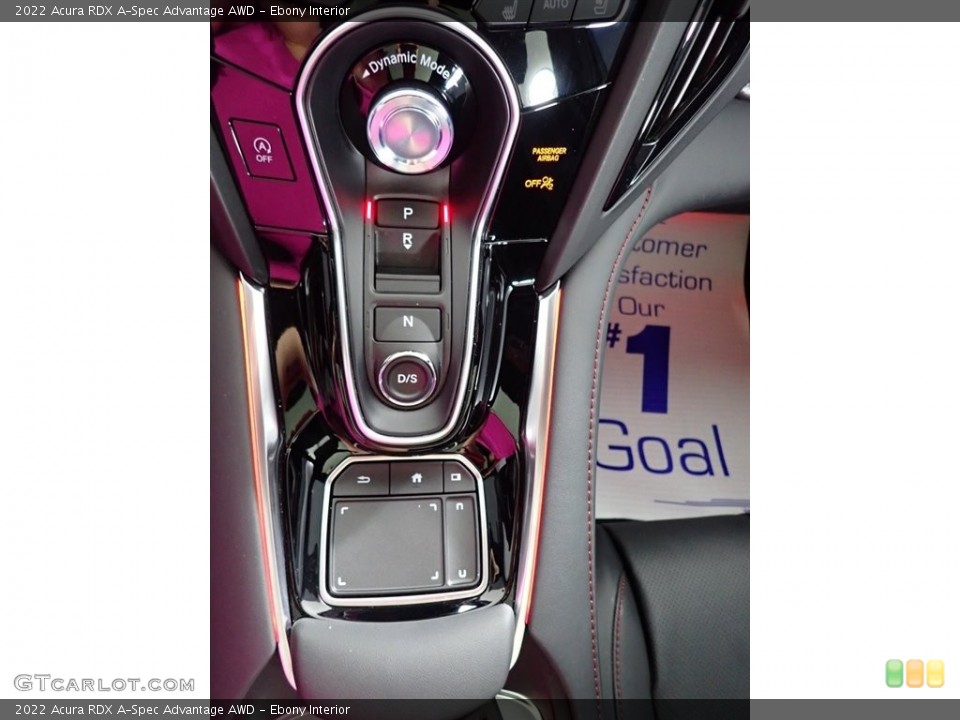 Ebony Interior Controls for the 2022 Acura RDX A-Spec Advantage AWD #146040884