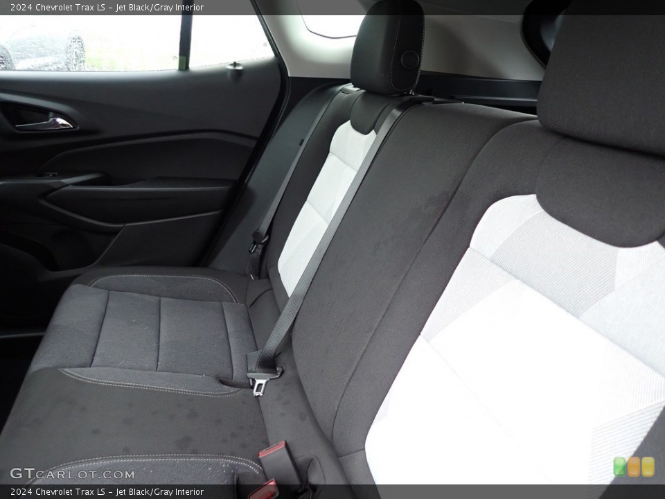Jet Black/Gray Interior Rear Seat for the 2024 Chevrolet Trax LS #146041148