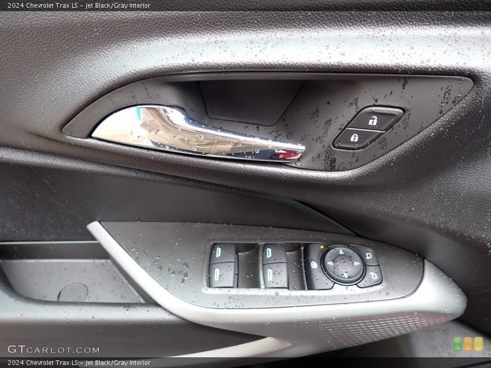 Jet Black/Gray Interior Door Panel for the 2024 Chevrolet Trax LS #146041199