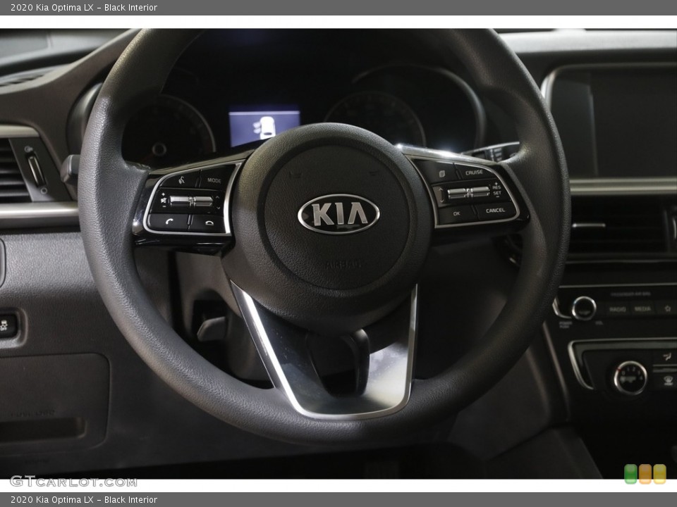 Black Interior Steering Wheel for the 2020 Kia Optima LX #146042003