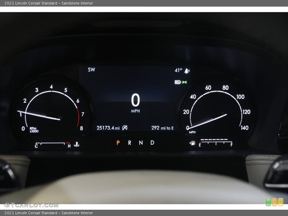 Sandstone Interior Gauges for the 2021 Lincoln Corsair Standard #146042783