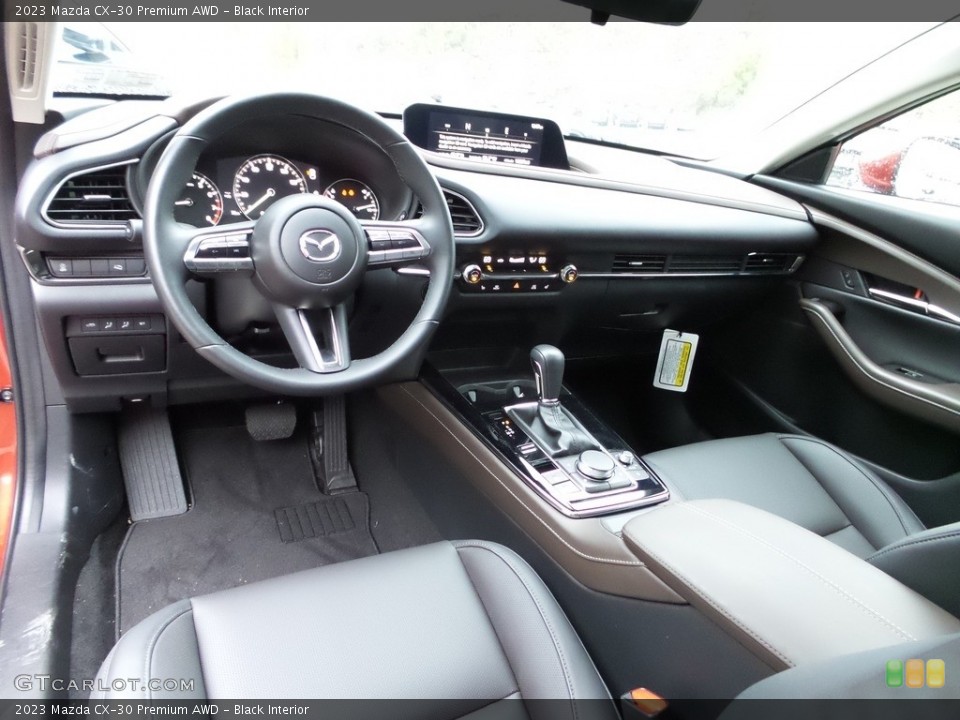 Black Interior Photo for the 2023 Mazda CX-30 Premium AWD #146042958