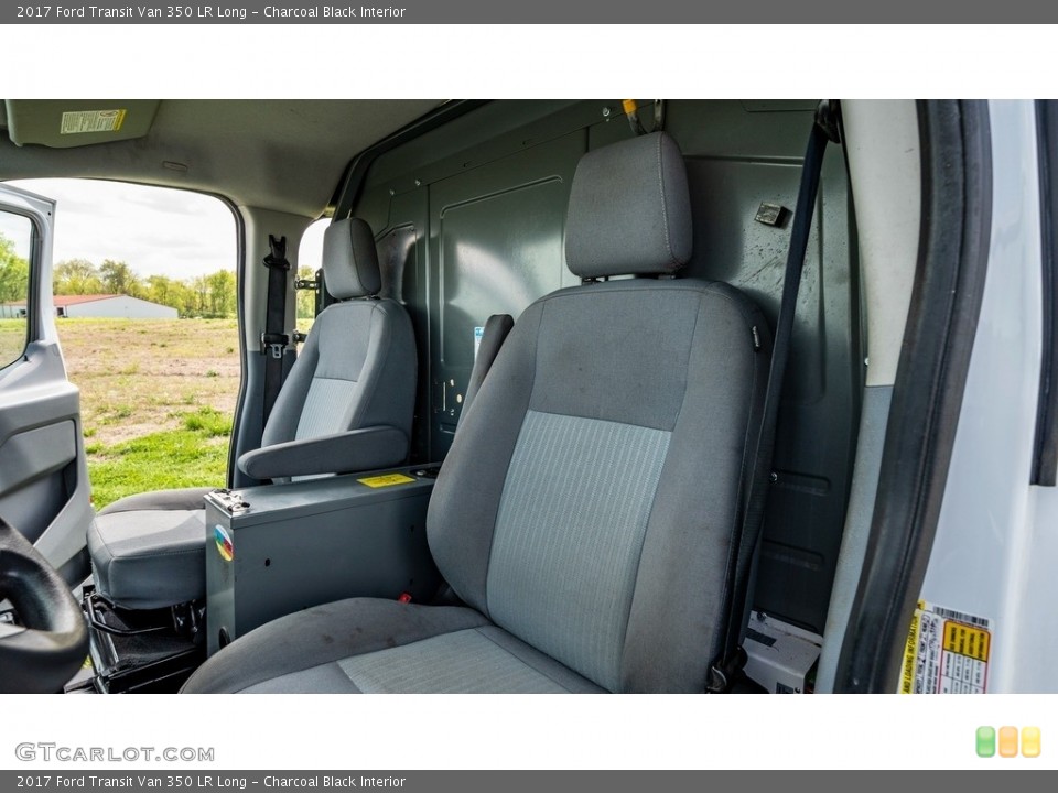 Charcoal Black Interior Front Seat for the 2017 Ford Transit Van 350 LR Long #146043095