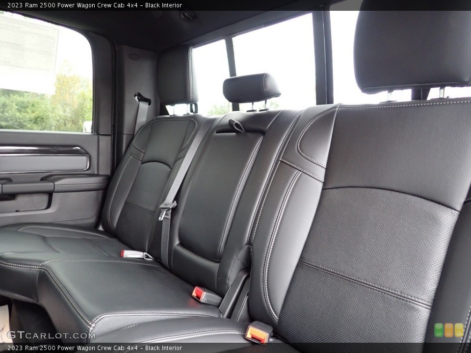 Black Interior Rear Seat for the 2023 Ram 2500 Power Wagon Crew Cab 4x4 #146044853
