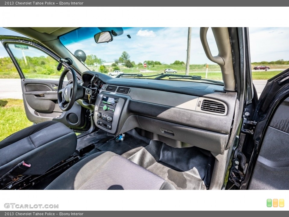 Ebony Interior Dashboard for the 2013 Chevrolet Tahoe Police #146045594