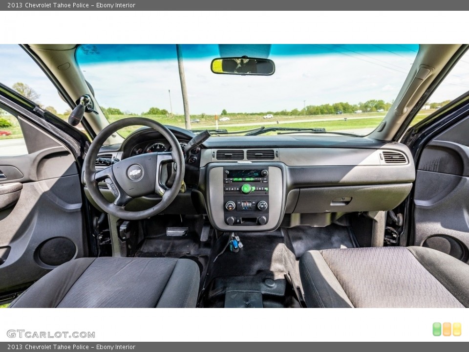 Ebony Interior Dashboard for the 2013 Chevrolet Tahoe Police #146045603