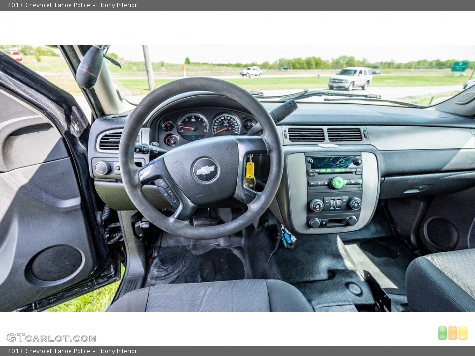 Ebony Interior Dashboard for the 2013 Chevrolet Tahoe Police #146045606