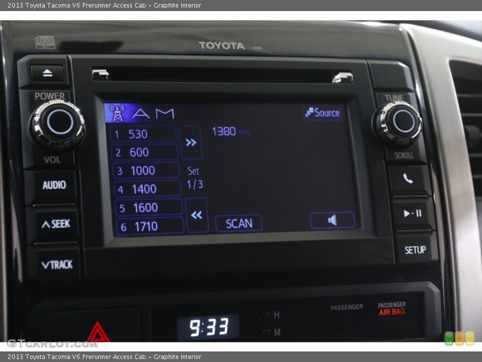 Graphite Interior Audio System for the 2013 Toyota Tacoma V6 Prerunner Access Cab #146046519