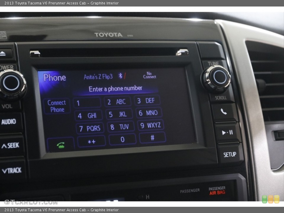 Graphite Interior Controls for the 2013 Toyota Tacoma V6 Prerunner Access Cab #146046537