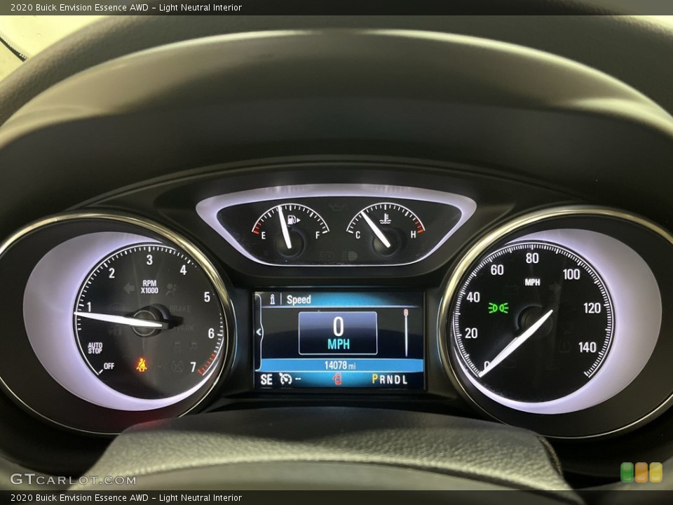 Light Neutral Interior Gauges for the 2020 Buick Envision Essence AWD #146046552