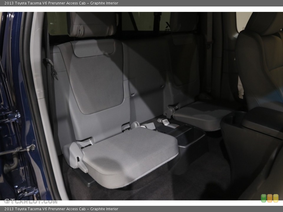 Graphite Interior Rear Seat for the 2013 Toyota Tacoma V6 Prerunner Access Cab #146046624