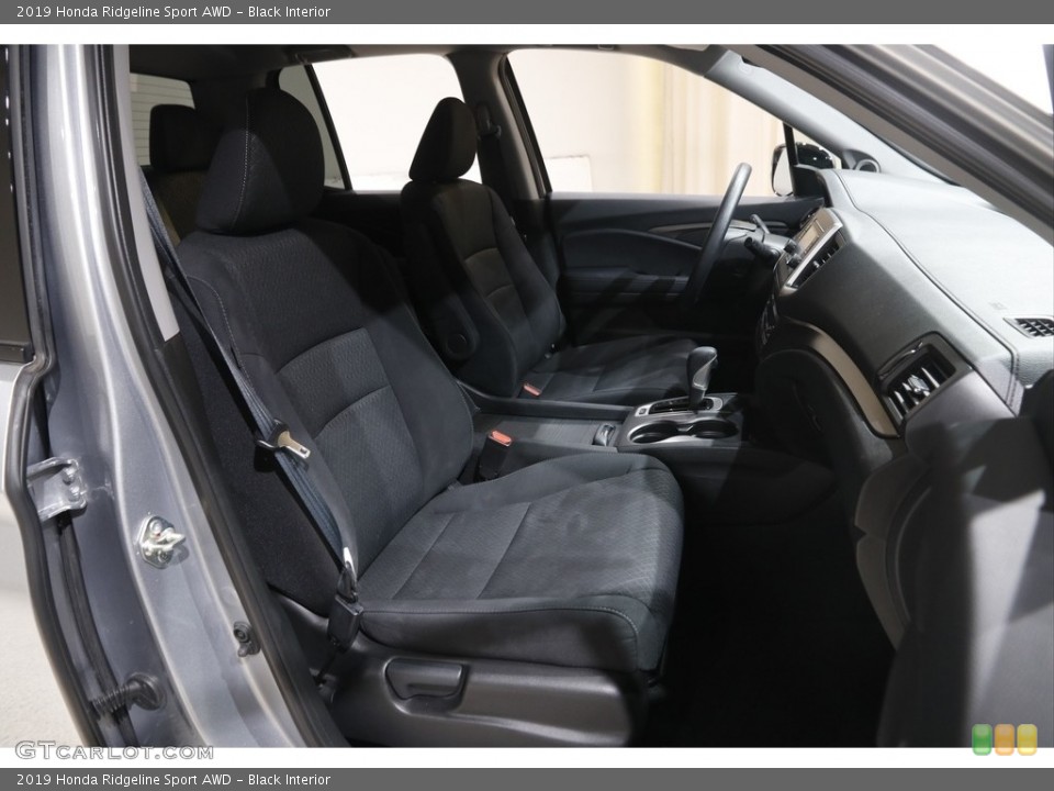 Black 2019 Honda Ridgeline Interiors