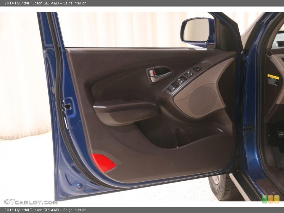 Beige Interior Door Panel for the 2014 Hyundai Tucson GLS AWD #146047911