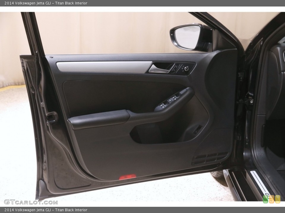Titan Black Interior Door Panel for the 2014 Volkswagen Jetta GLI #146048070