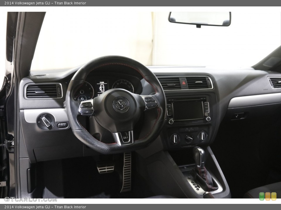 Titan Black Interior Dashboard for the 2014 Volkswagen Jetta GLI #146048118