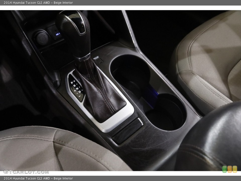 Beige Interior Transmission for the 2014 Hyundai Tucson GLS AWD #146048127