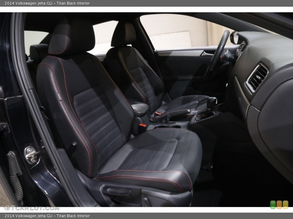 Titan Black Interior Front Seat for the 2014 Volkswagen Jetta GLI #146048250