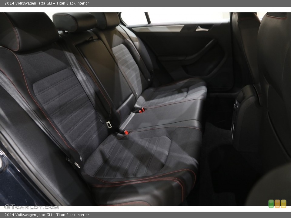 Titan Black Interior Rear Seat for the 2014 Volkswagen Jetta GLI #146048268