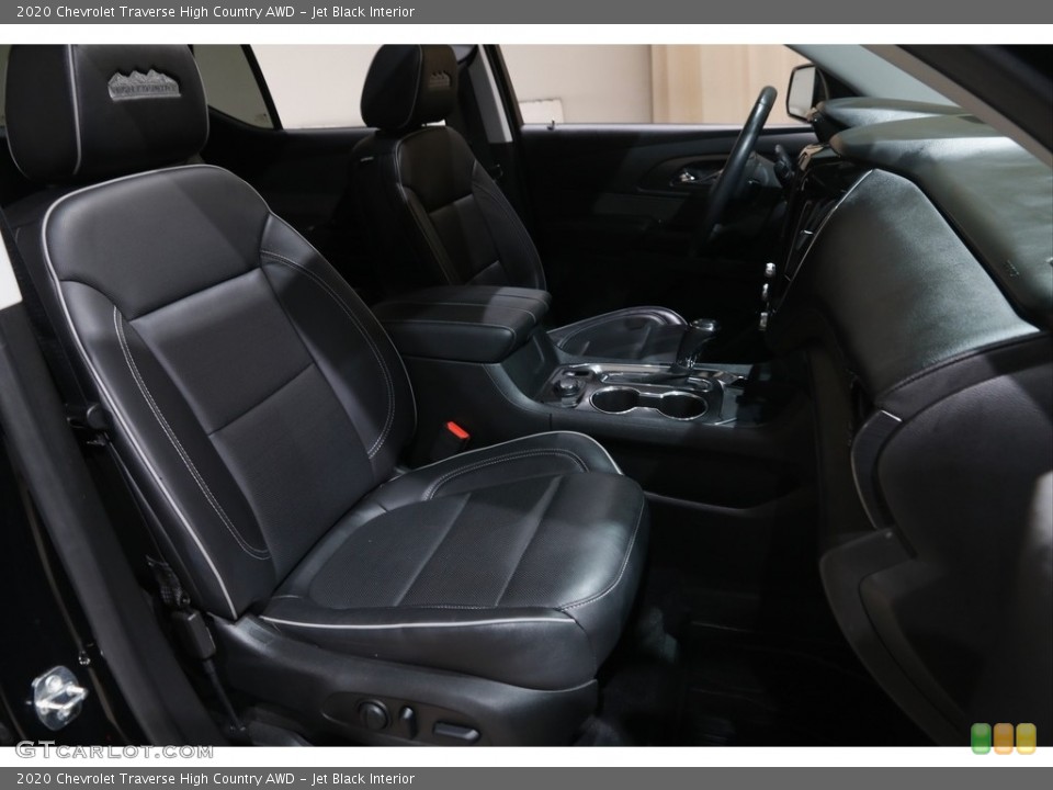 Jet Black 2020 Chevrolet Traverse Interiors