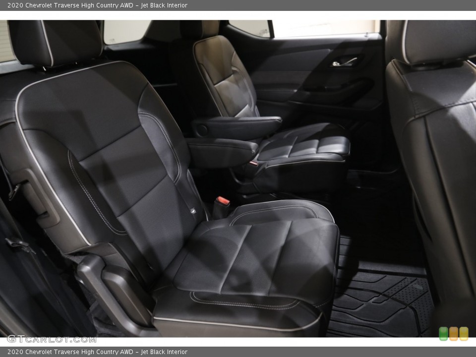 Jet Black Interior Rear Seat for the 2020 Chevrolet Traverse High Country AWD #146049084