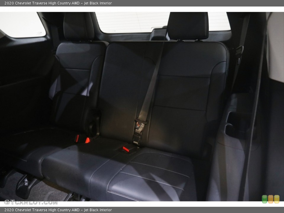 Jet Black Interior Rear Seat for the 2020 Chevrolet Traverse High Country AWD #146049123