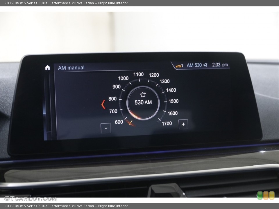 Night Blue Interior Audio System for the 2019 BMW 5 Series 530e iPerformance xDrive Sedan #146050581
