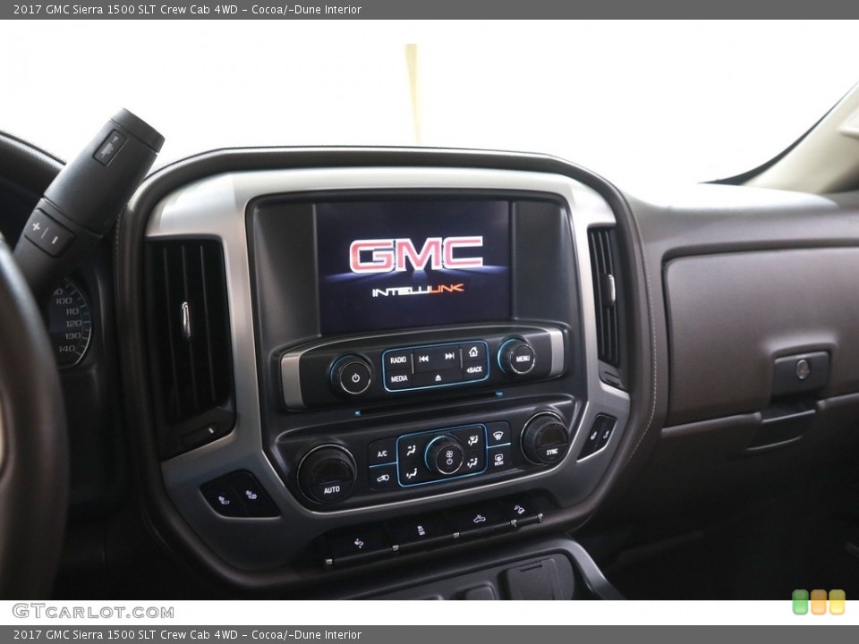 Cocoa/­Dune Interior Controls for the 2017 GMC Sierra 1500 SLT Crew Cab 4WD #146052735