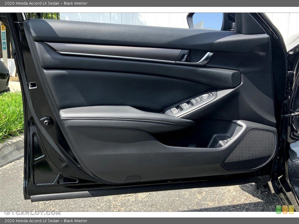 Black Interior Door Panel for the 2020 Honda Accord LX Sedan #146055670