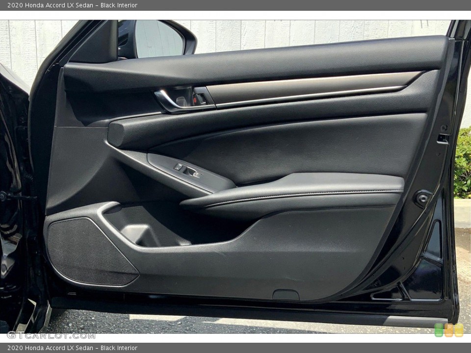 Black Interior Door Panel for the 2020 Honda Accord LX Sedan #146055698