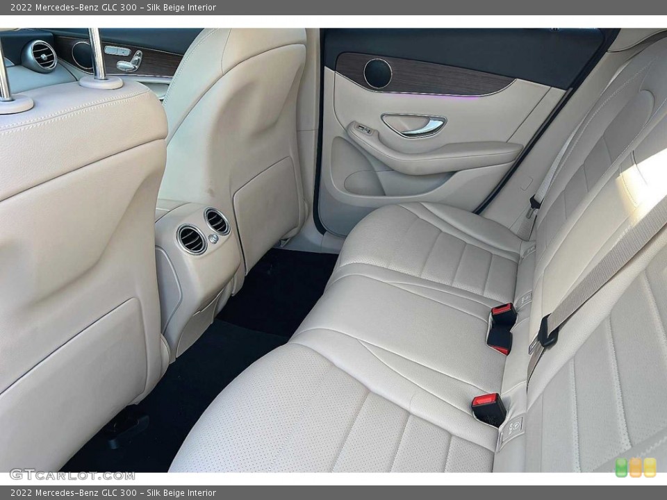 Silk Beige Interior Rear Seat for the 2022 Mercedes-Benz GLC 300 #146056478
