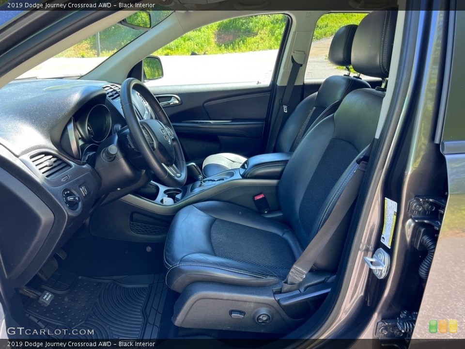 Black 2019 Dodge Journey Interiors