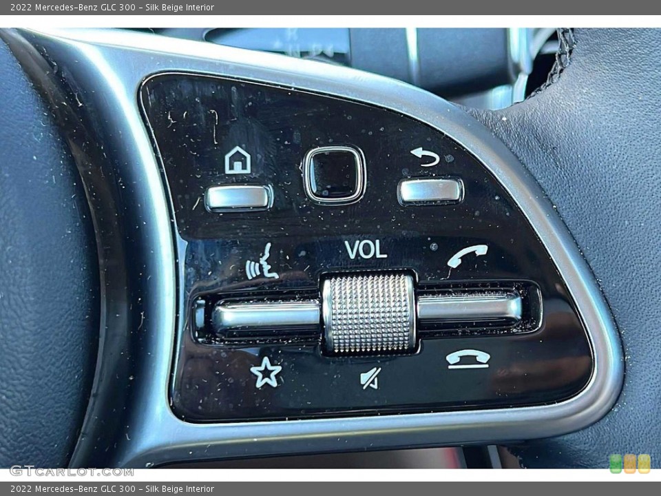 Silk Beige Interior Steering Wheel for the 2022 Mercedes-Benz GLC 300 #146056842