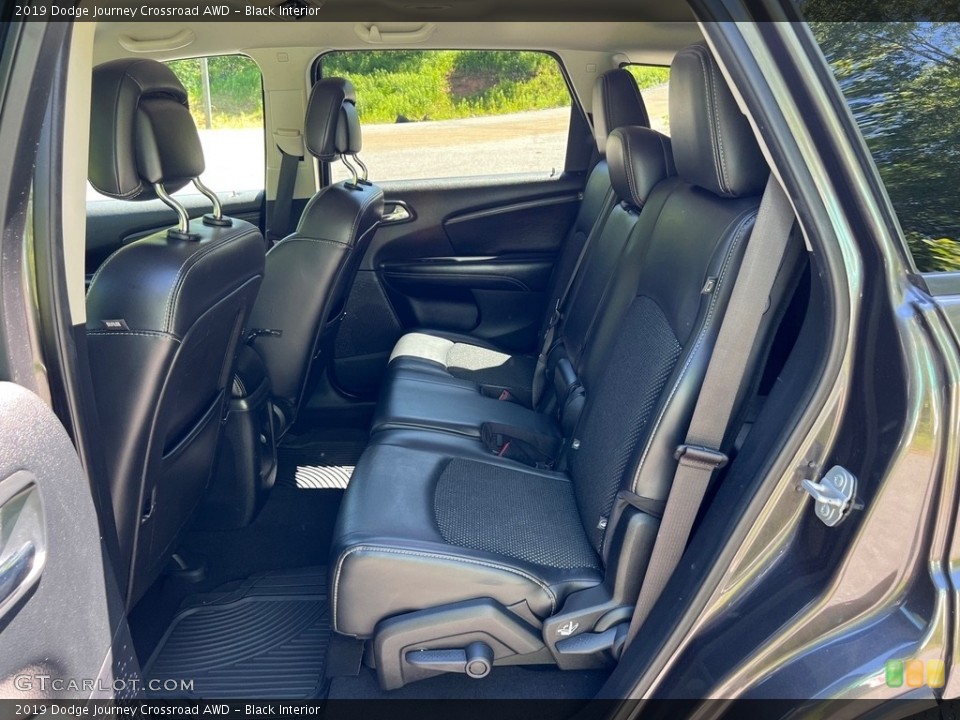 Black Interior Rear Seat for the 2019 Dodge Journey Crossroad AWD #146056847