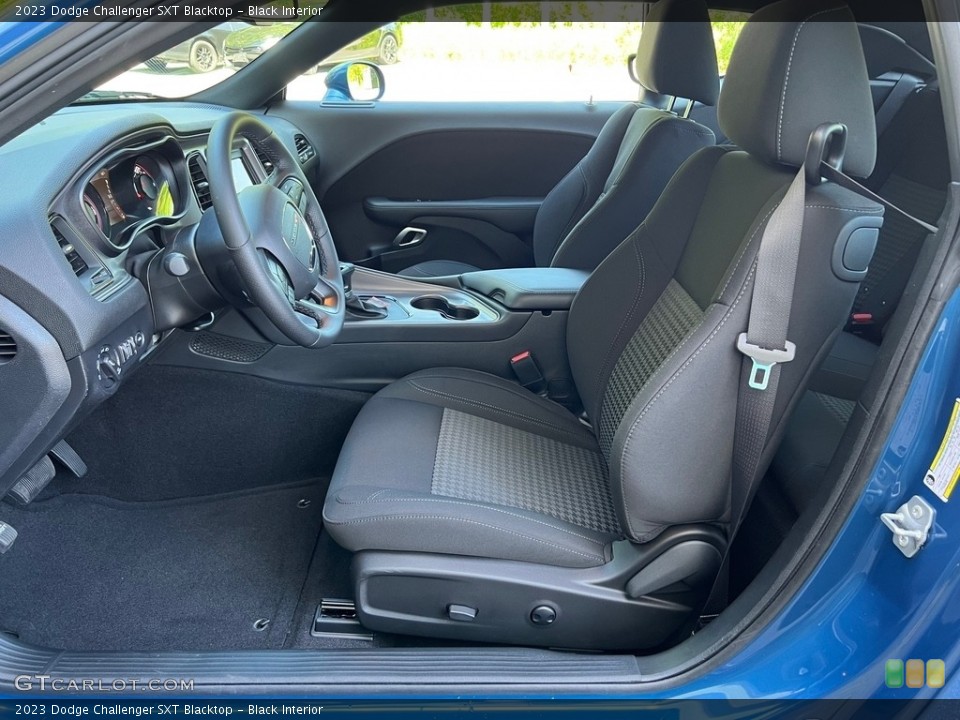 Black Interior Photo for the 2023 Dodge Challenger SXT Blacktop #146057511
