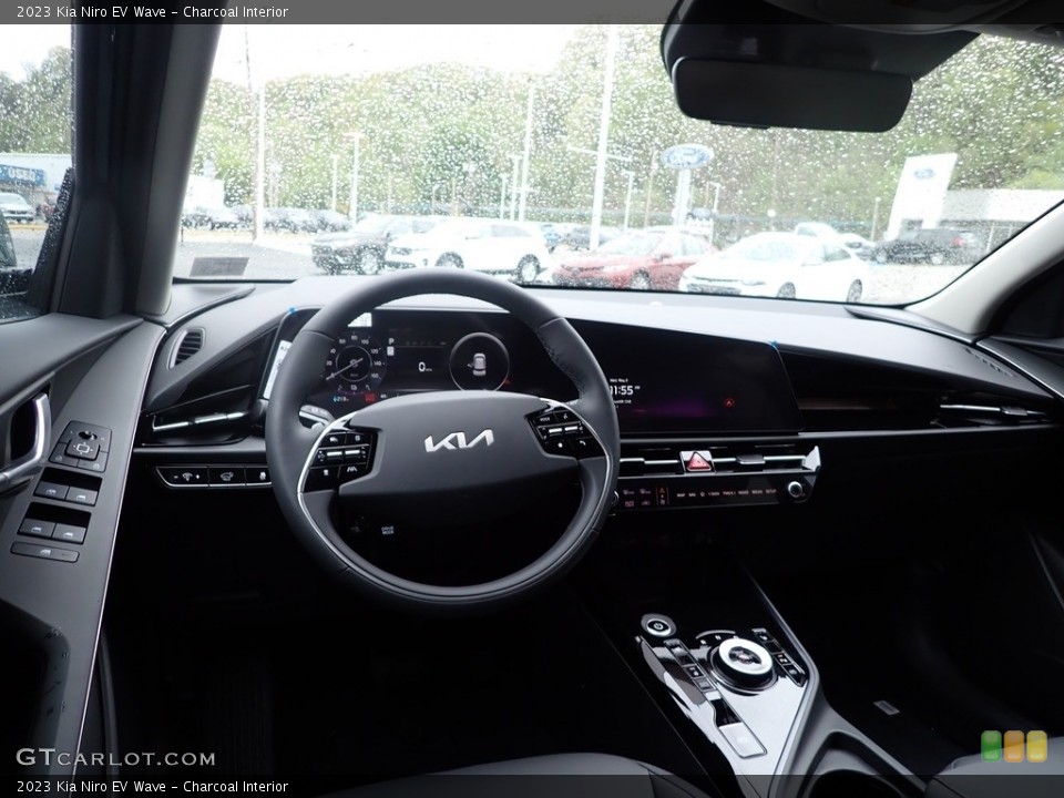 Charcoal Interior Dashboard for the 2023 Kia Niro EV Wave #146058000