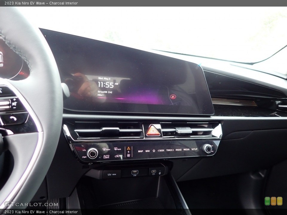 Charcoal Interior Controls for the 2023 Kia Niro EV Wave #146058056