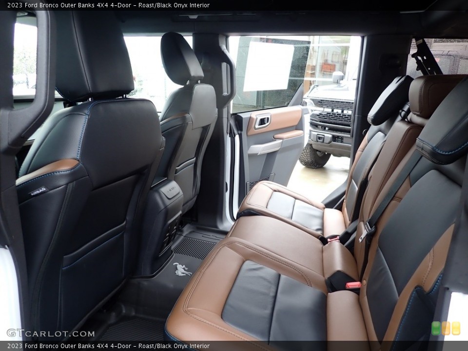 Roast/Black Onyx Interior Rear Seat for the 2023 Ford Bronco Outer Banks 4X4 4-Door #146058314