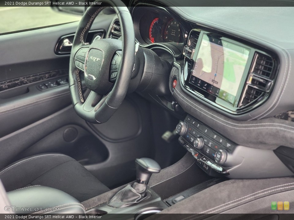 Black Interior Dashboard for the 2021 Dodge Durango SRT Hellcat AWD #146058932