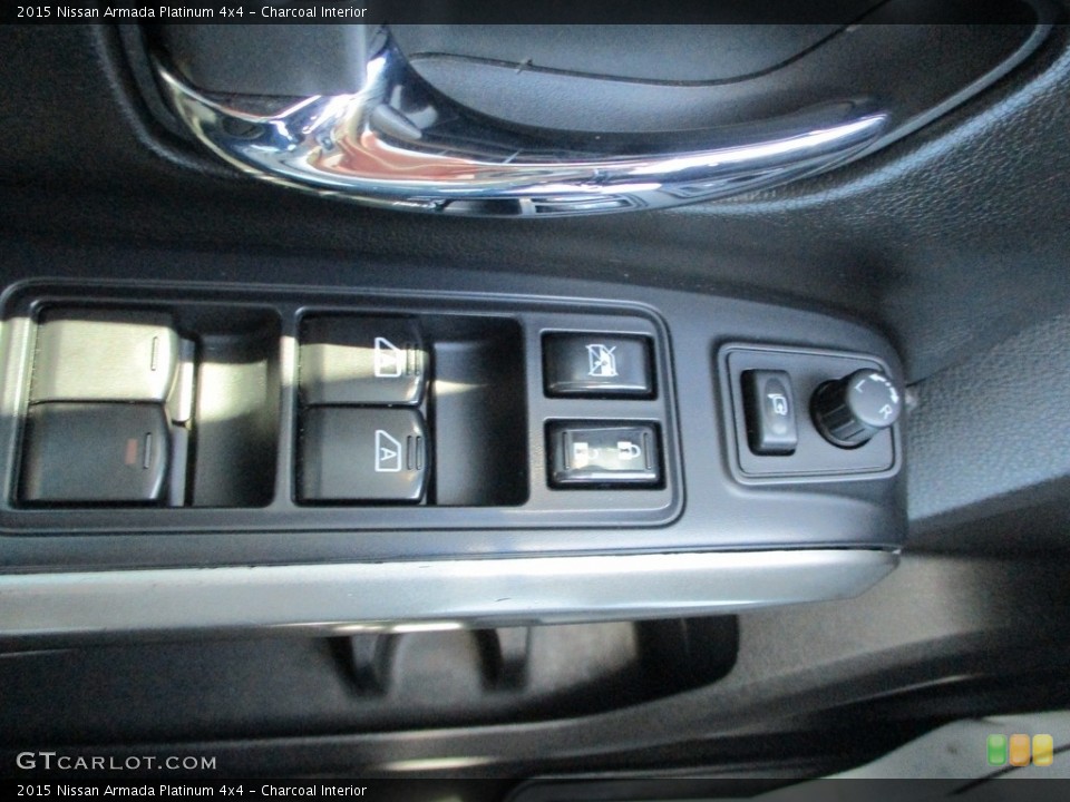 Charcoal Interior Controls for the 2015 Nissan Armada Platinum 4x4 #146060635
