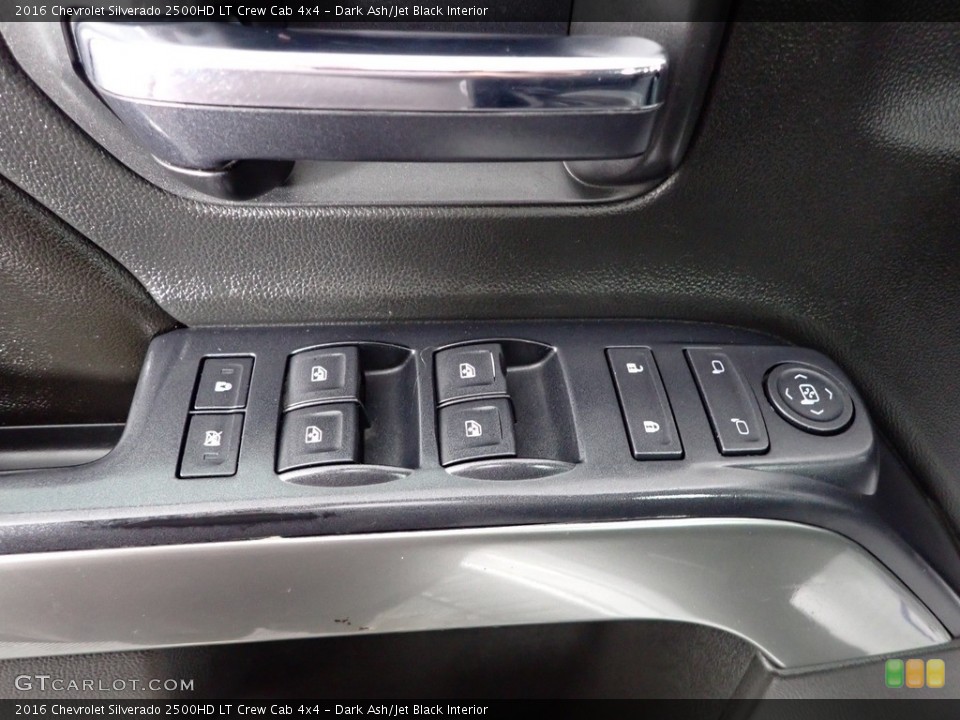 Dark Ash/Jet Black Interior Door Panel for the 2016 Chevrolet Silverado 2500HD LT Crew Cab 4x4 #146061132