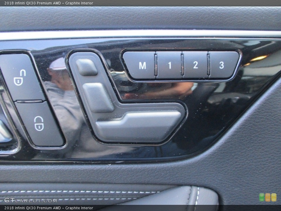 Graphite Interior Door Panel for the 2018 Infiniti QX30 Premium AWD #146061275