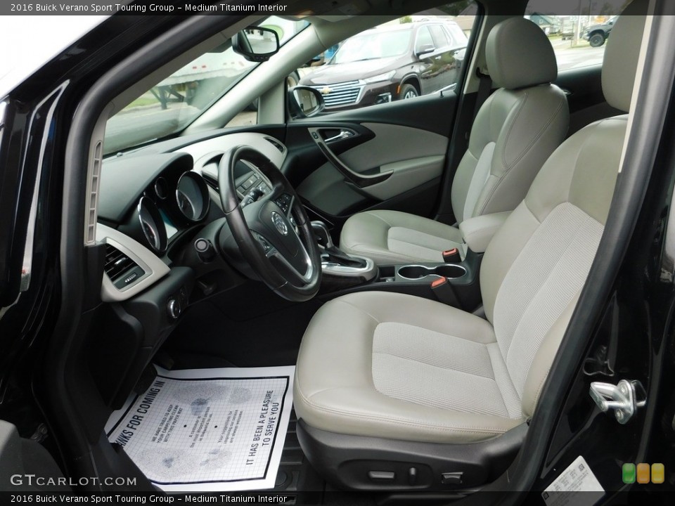 Medium Titanium Interior Photo for the 2016 Buick Verano Sport Touring Group #146061779