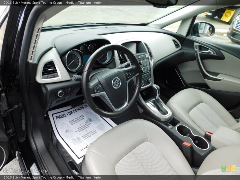 Medium Titanium 2016 Buick Verano Interiors