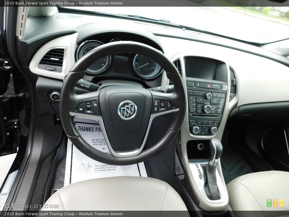 Medium Titanium Interior Dashboard for the 2016 Buick Verano Sport Touring Group #146061809