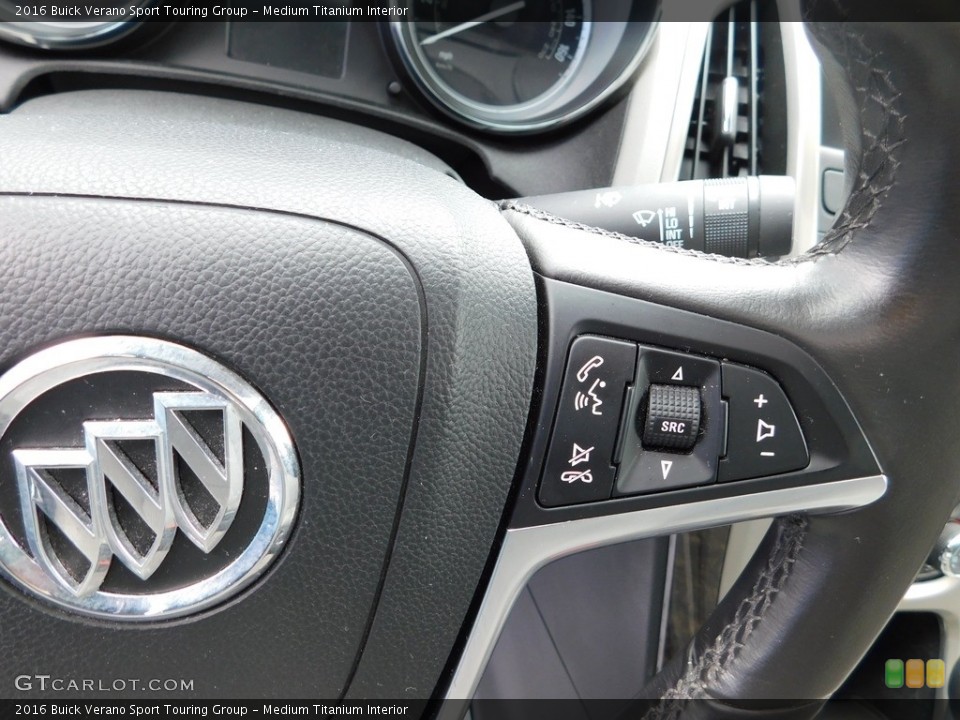 Medium Titanium Interior Steering Wheel for the 2016 Buick Verano Sport Touring Group #146061839