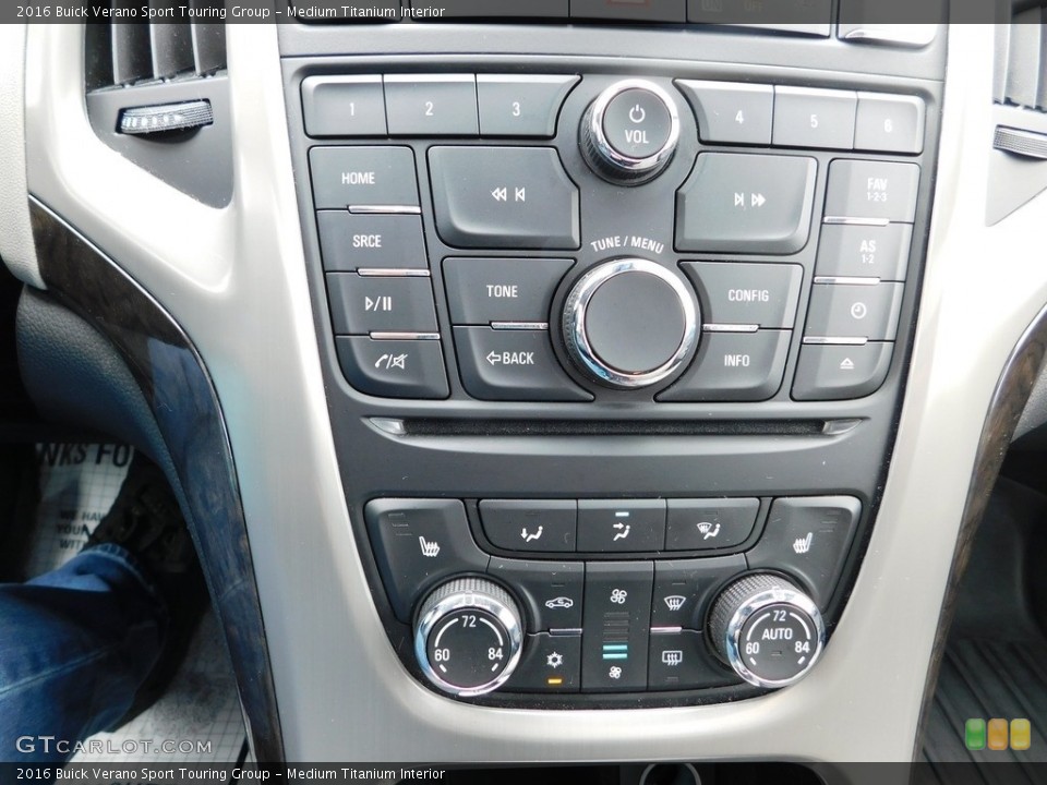 Medium Titanium Interior Controls for the 2016 Buick Verano Sport Touring Group #146061975