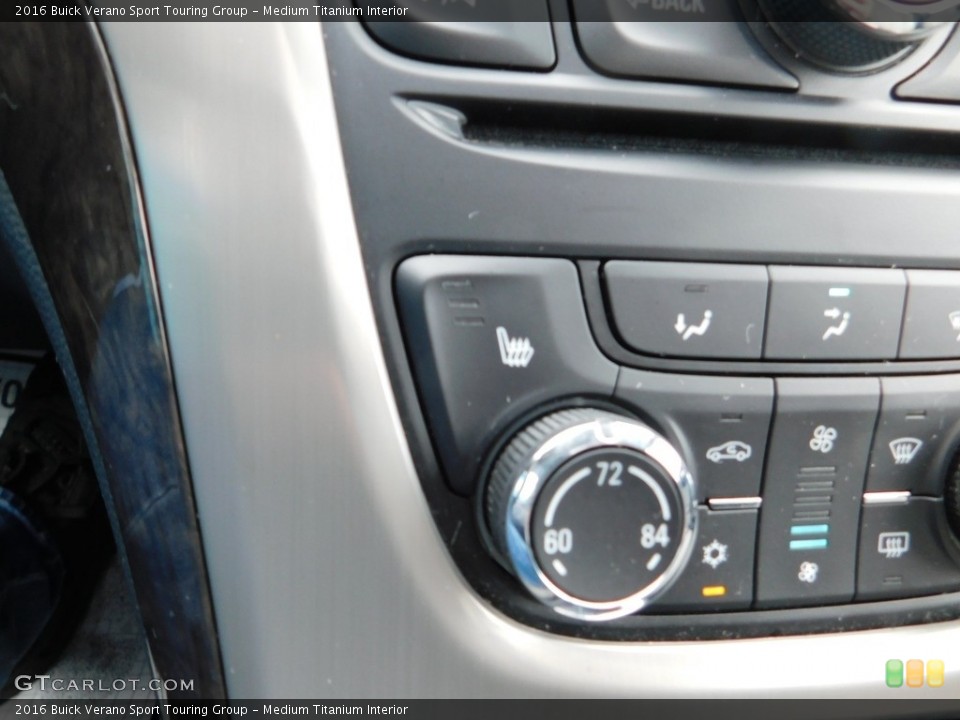Medium Titanium Interior Controls for the 2016 Buick Verano Sport Touring Group #146061989