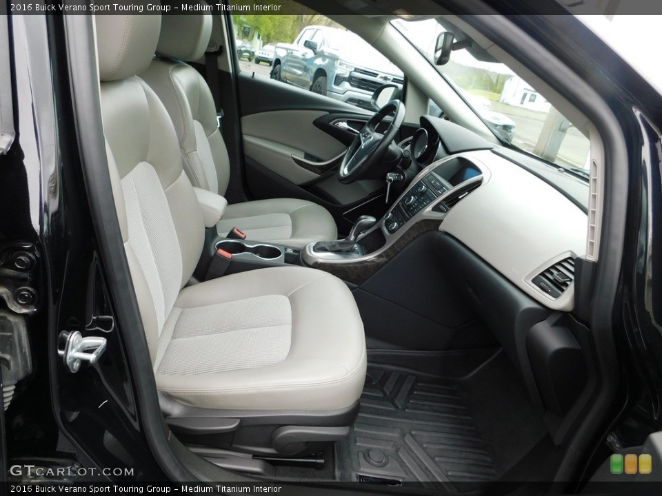 Medium Titanium Interior Front Seat for the 2016 Buick Verano Sport Touring Group #146062118