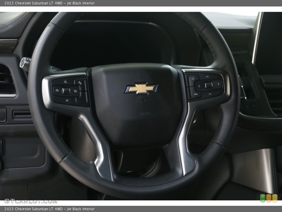 Jet Black Interior Steering Wheel for the 2023 Chevrolet Suburban LT 4WD #146062154