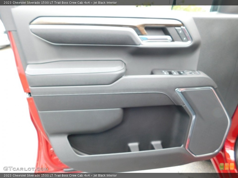 Jet Black Interior Door Panel for the 2023 Chevrolet Silverado 1500 LT Trail Boss Crew Cab 4x4 #146062404